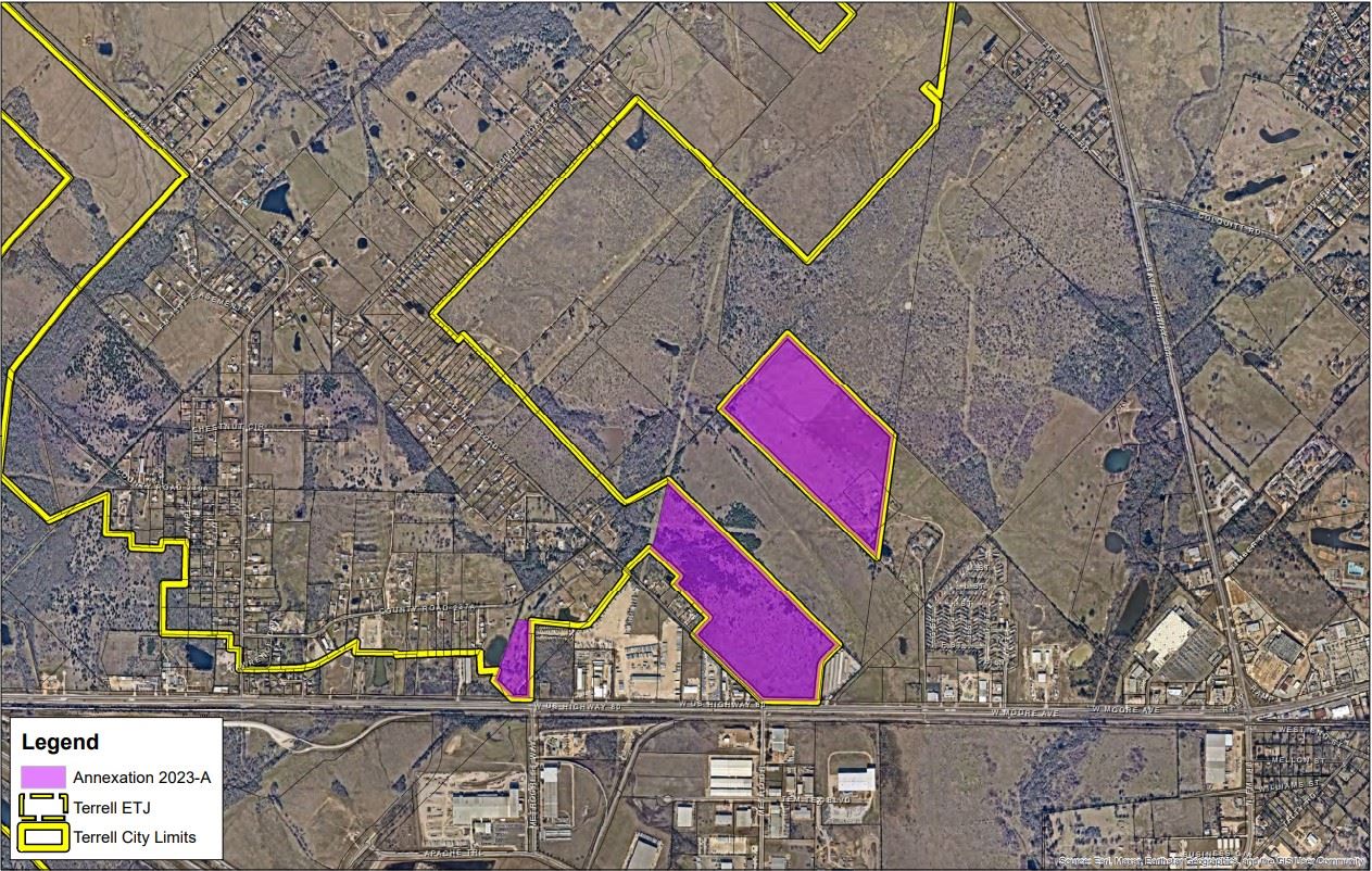 Map of Annexation 2023 - A sheet 2 Opens in new window