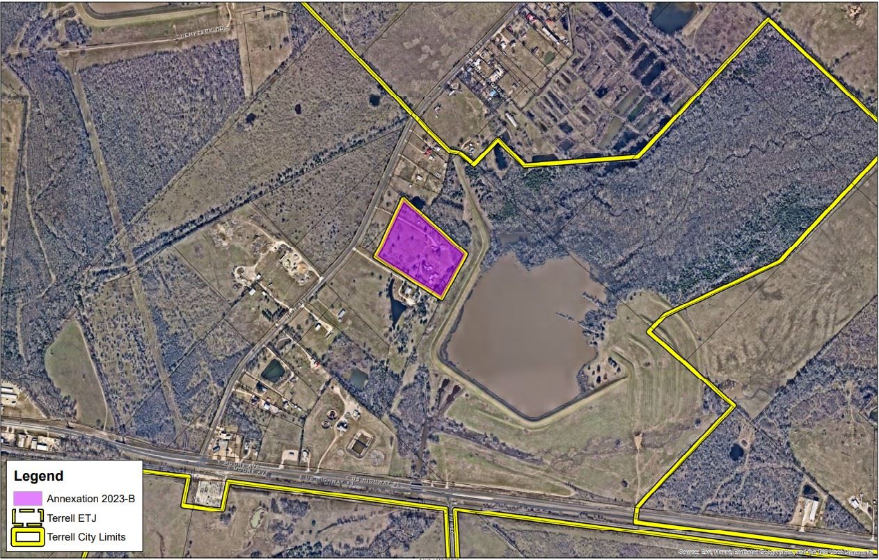 Map of Annexation 2023 - B Opens in new window