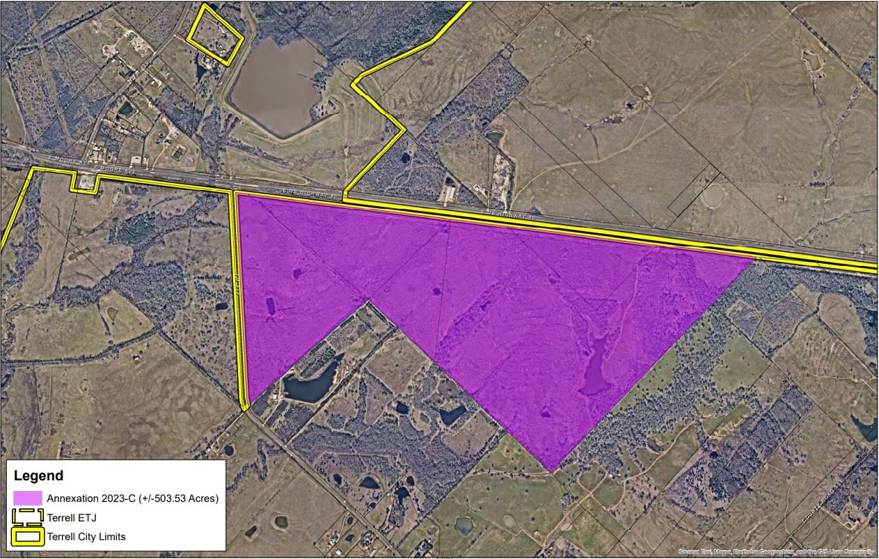 Map of Annexation 2023-C sheet 3 Opens in new window