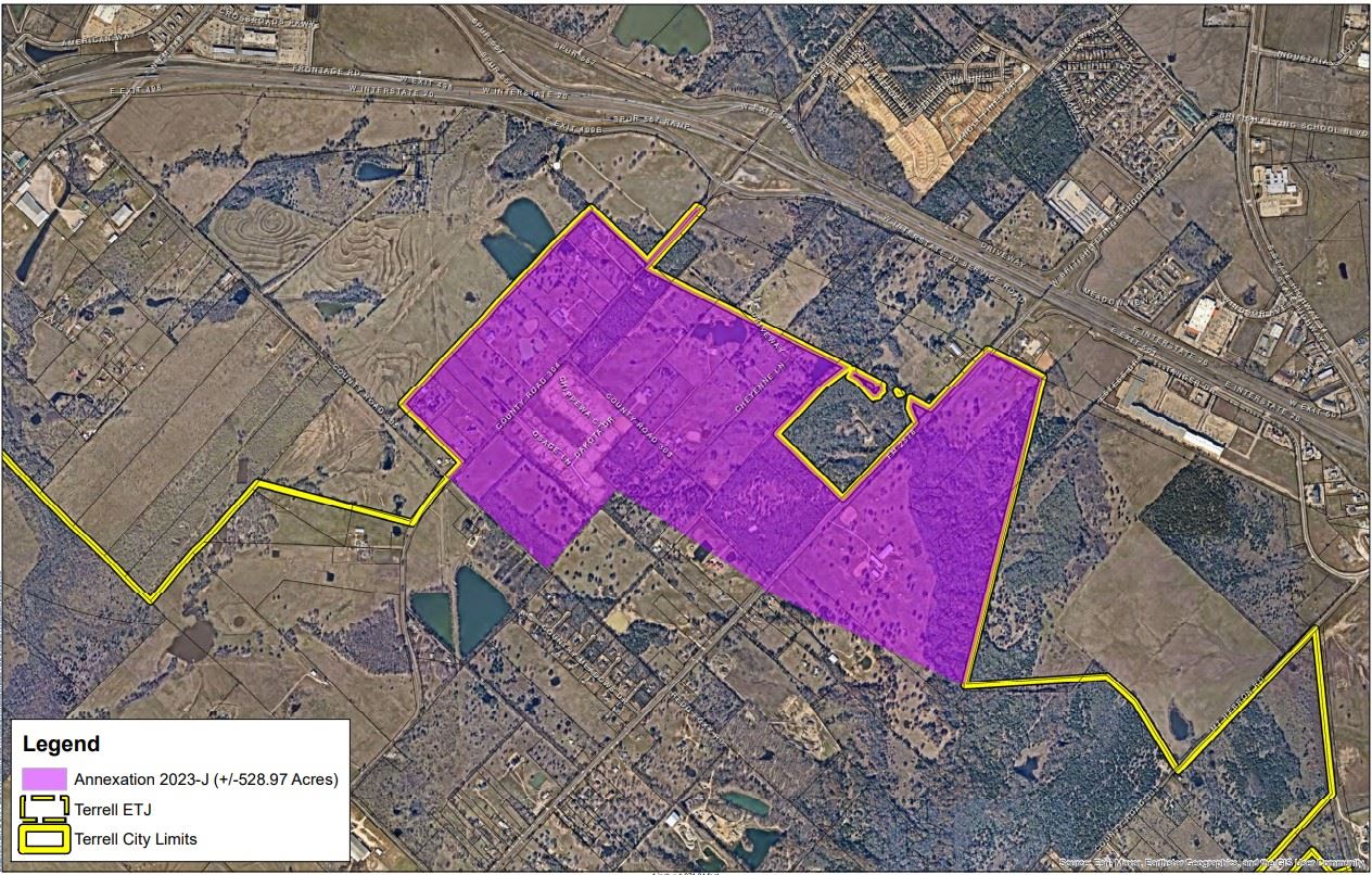 Map of Annexation 2023-J