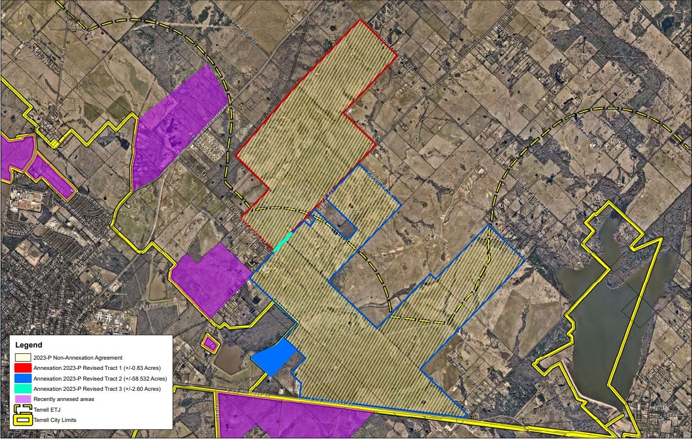 Map of Annexation 2023-P Opens in new window
